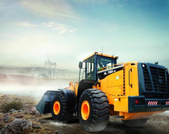 Hyundai HL 780-9 A Wheel Loader Specs & Dimensions (2013