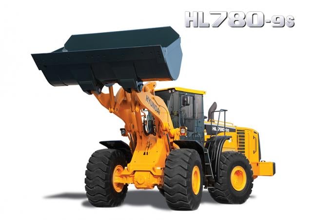 Hyundai HL780-9S Wheel Loader Specs & Dimensions (2019