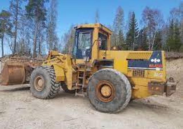 Komatsu WA 450 Wheel Loader Specs & Dimensions (1988 - 1995