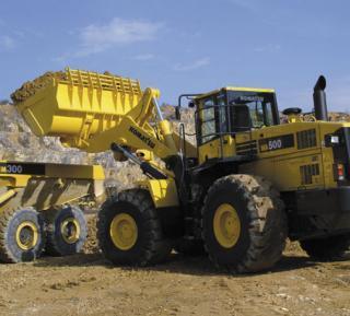 Komatsu WA500-1 Wheel Loader Specs & Dimensions (1987 - 1997
