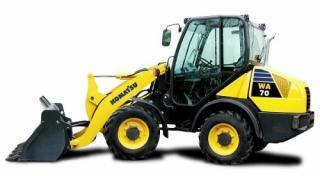 Komatsu WA70-5 Wheel Loader Specs & Dimensions (2004 - 2008