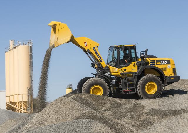 Komatsu WA380-8E0 Wheel Loader Specs & Dimensions (2021 - 2026