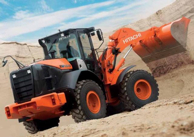 Hitachi ZW150-6 Wheel Loader Specs & Dimensions (2017 - 2021