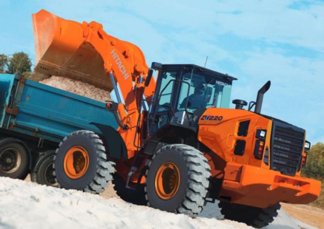 Hitachi ZW220-5A Wheel Loader Specs & Dimensions (2017 - 2025