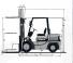 Caterpillar DP 35 Dimensions and Size