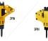 Attachments Hydraulic Breakers Soosan SB40 Side