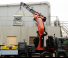 Hydraulic loading cranes Effer 1855 8S
