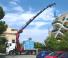 Hydraulic loading cranes Effer 855 4S
