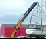 Hydraulic loading cranes Effer 855 7S