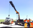 Hydraulic loading cranes Effer 855 7S