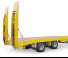 Schwarzmüller Centre-axle low loader trailer with straight platform
