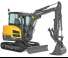 Mini ekskavatörler Volvo ECR40D