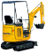 Mini ekskavatörler Komatsu PC14R-3
