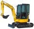 Mini ekskavatörler Komatsu PC26MR-3