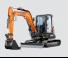 Mini Excavators Develon DX55R-7