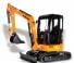 Mini Excavators Hanix H27DR Long