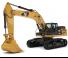 Paletli ekskavatörler Caterpillar 340D2 L