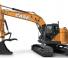 Paletli ekskavatörler Case CX245D SR