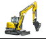 Paletli ekskavatörler Wacker Neuson ET65