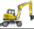 Tekerlekli ekskavatörler Wacker Neuson EW 65