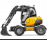 Wheel Excavators Mecalac 7MWR