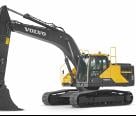 Volvo EC250EL excavator specs & dimensions (2015 - 2018