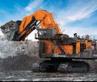 ミニカー HITACHI EX8000-6 EXCAVATOR HITACHI EX8000-6 Construction Machinery excavator Miniature