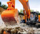 Hitachi ZX870LCR-5G excavator specs & dimensions (2013