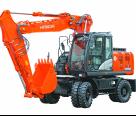 Hitachi ZX170W-6 excavator specs & dimensions (2017 - 2021