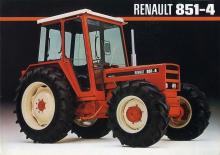 4WD Tractors Renault 851-4