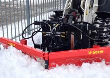 Adjustable Snowploughs Adler V 300