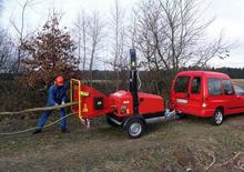 Ahşap parçalayıcılar Dücker HM 160