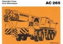 All-terrain Cranes Terex-Demag AC 265 (8x6x6)