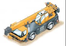 All-terrain Cranes Grove GMK2035E 