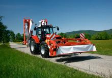 Arka çim biçme makinesi diski, klima olmadan Kuhn GMD 802 F