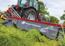 Arka monteli biçme makinesi diski klima olmadan Massey Ferguson DM255 P