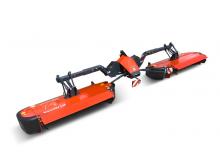 Arka parçaya monte biçme makinesi diski ile klima cihazı Kubota DMC63100R