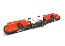 Arka parçaya monte biçme makinesi diski ile klima cihazı Kubota DMC63100T