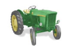 Arka tekerlekli traktörler John Deere 303