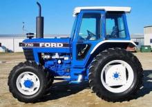 Arka tekerlekli traktörler Ford-NH 7710