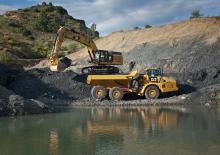 Articulated Dump Trucks Caterpillar 735B