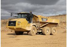 Articulated Dump Trucks Caterpillar 735