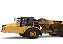 Articulated Dump Trucks Caterpillar 745