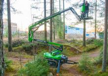 Wheeled Articulating Boom Lifts Leguan 135