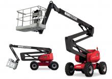 Wheeled Articulating Boom Lifts Manitou 200 ATJ