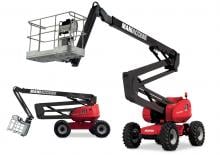 Wheeled Articulating Boom Lifts Manitou 200 ATJ