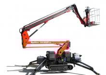 Crawler Articulating Boom Lifts Platform Basket SPIDER 18.90 PRO