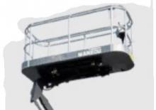 Wheeled Articulating Boom Lifts Manitou D 80 ER *