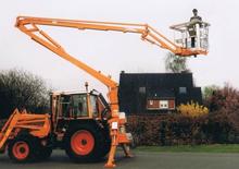 Trailer Mounted Articulating Boom Lifts Thomas Hoogwerkers 160 NC JIB