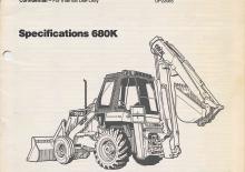 Backhoe Loaders Case 680 